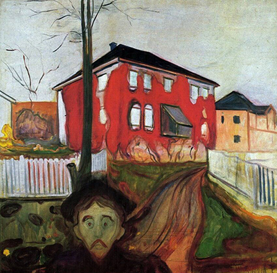 Roter Wein Edvard Munch